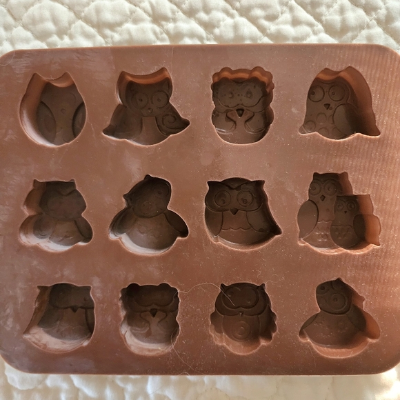 Owl Silicone Cake/Candy Molds set of 3 - Picture 5 of 6